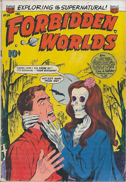 Forbidden Worlds Number 24 Horror Comic Book