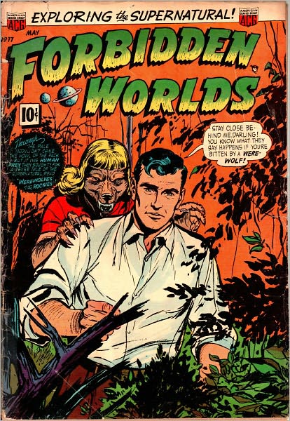 Forbidden Worlds Number 17 Horror Comic Book