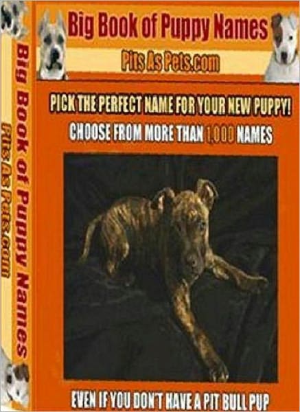 eBook about Hundreds of Fun Puppy Names - hundreds of fun pet puppy names..