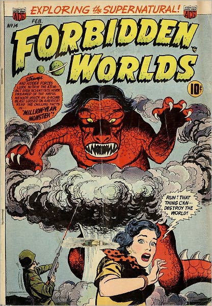 Forbidden Worlds Number 14 Horror Comic Book