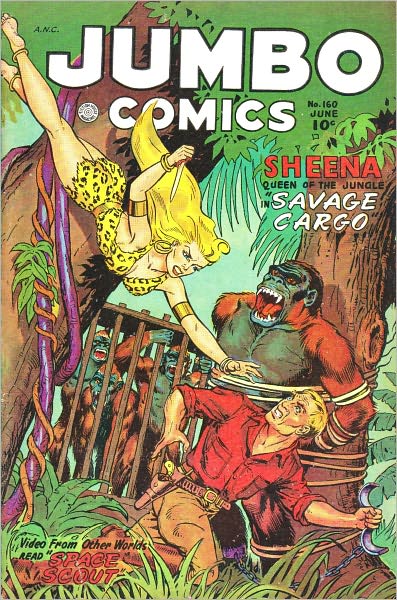 Jumbo Comics Number 160 Action Comic Book