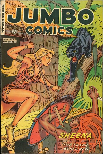 Jumbo Comics Number 154 Action Comic Book