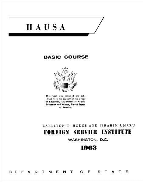 Hausa - Basic Course (Including Digital Audio Lessons)