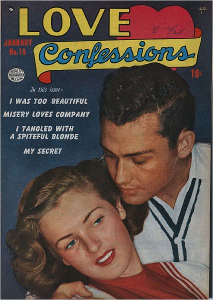 Love Confessions Number 16 Love Comic Book