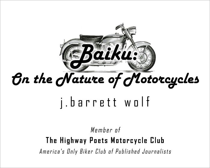 Baiku: On the Nature of Motorcycles