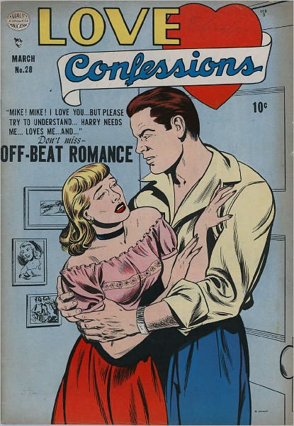 Love Confessions Number 28 Love Comic Book