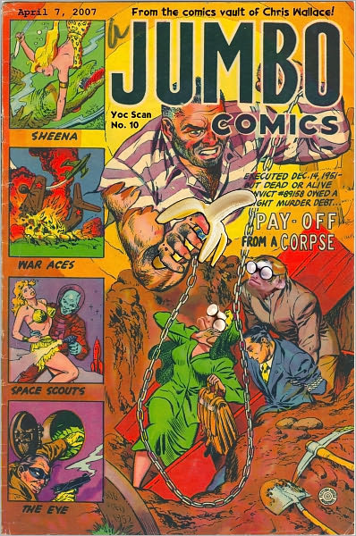 Jumbo Comics Number 165 Action Comic Book
