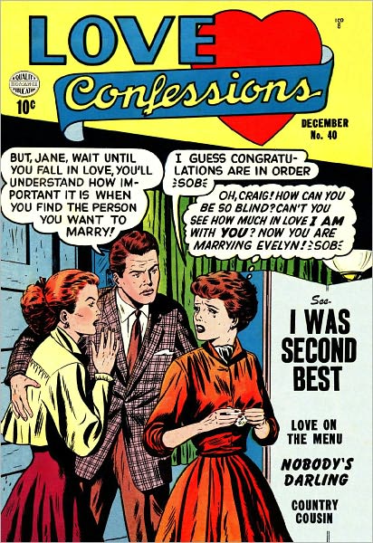 Love Confessions Number 40 Love Comic Book