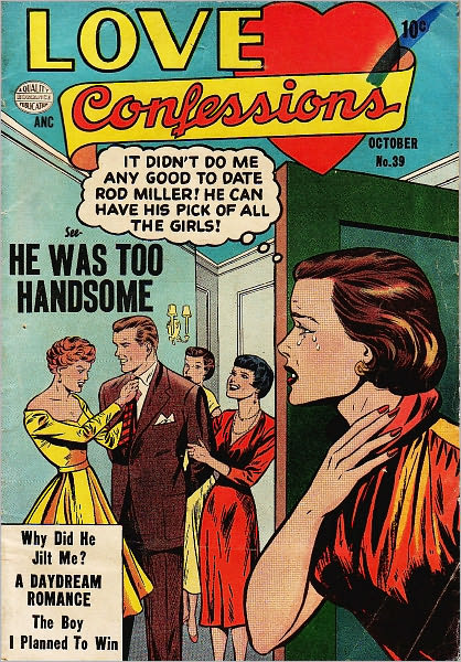 Love Confessions Number 39 Love Comic Book