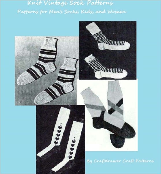 Knitting Socks - Vintage Sock Patterns to Knit for Men, Kids and Women