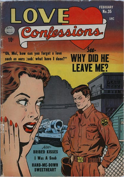 Love Confessions Number 35 Love Comic Book