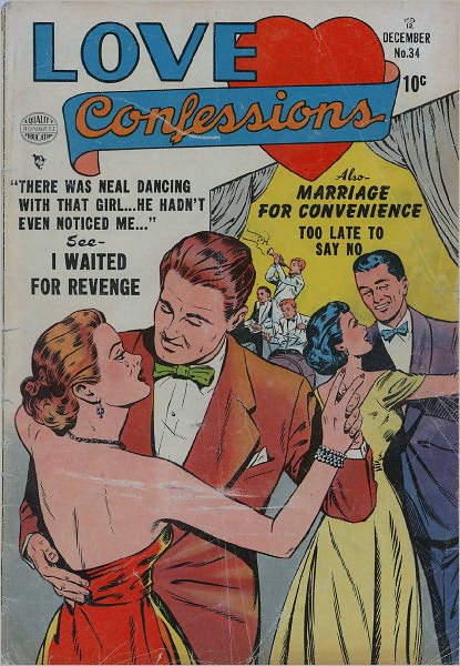 Love Confessions Number 34 Love Comic Book