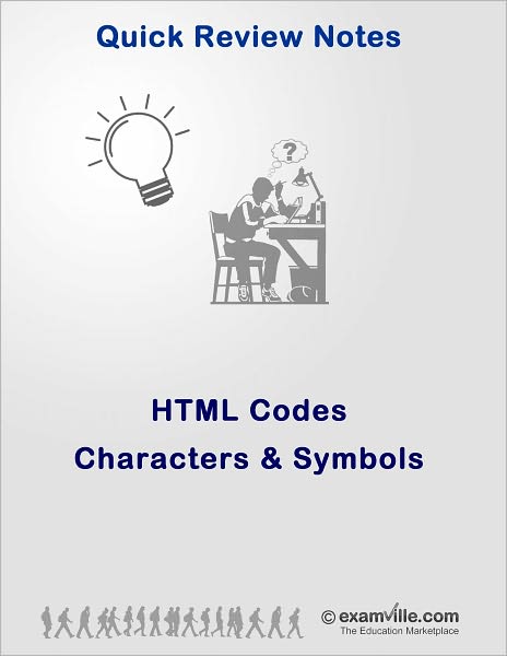 HTML Codes: Characters & Symbols