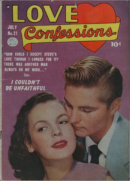 Love Confessions Number 21 Love Comic Book
