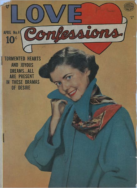 Love Confessions Number 4 Love Comic Book