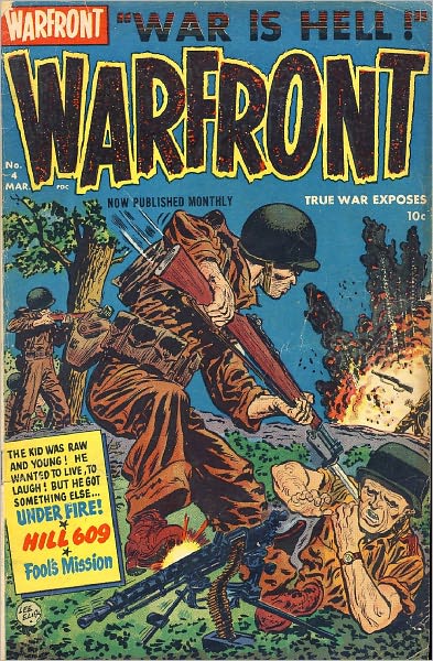 Warfront Number 4 War Comic Book