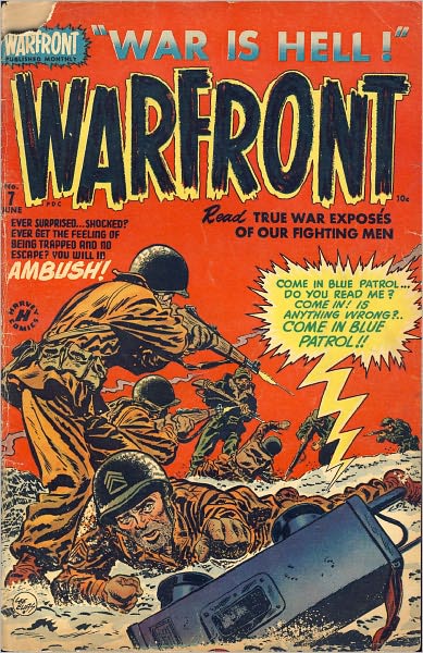 Warfront Number 7 War Comic Book