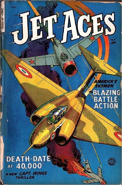 Jet Aces Number 4 War Comic Book