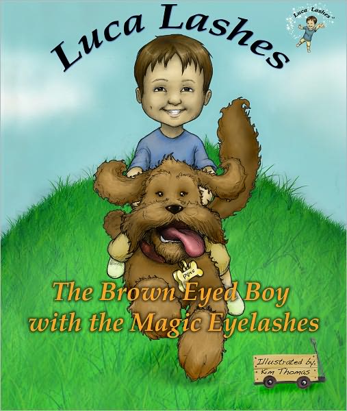 Luca Lashes The Brown-Eyed Boy with the Magic Eyelashes