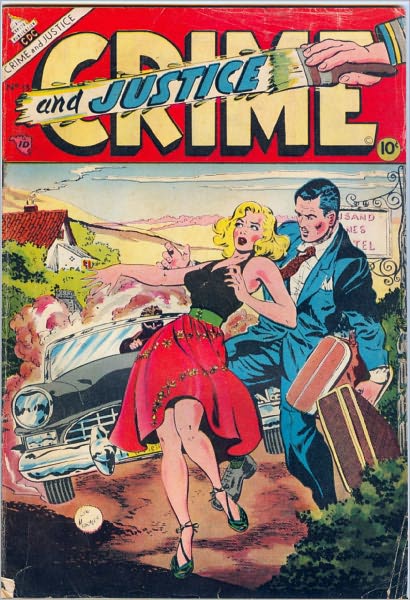Crime and Justice Number 15 Crime Comic Book