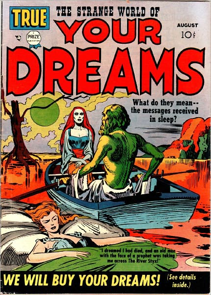 Strange World of Your Dreams Number 1 Horror Comic Book