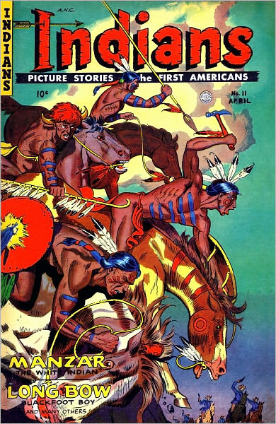 Indians Number 11 Western Comic Book