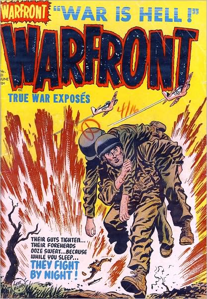 Warfront Number 21 War Comic Book