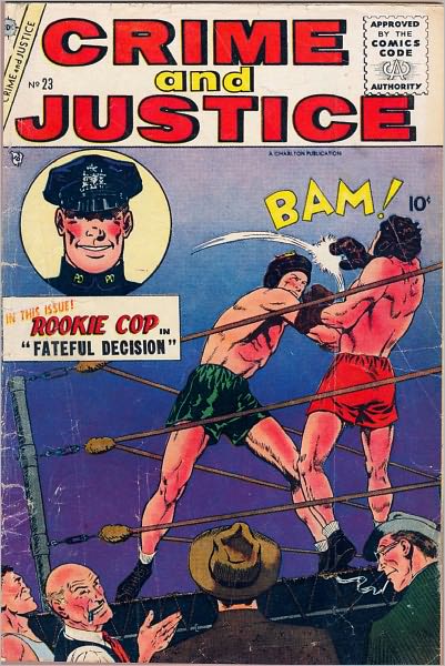 Crime and Justice Number 23 Crime Comic Book