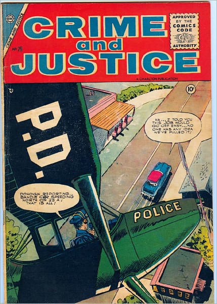Crime and Justice Number 26 Crime Comic Book