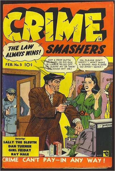 Crime Smashers Number 3 Crime Comic Book