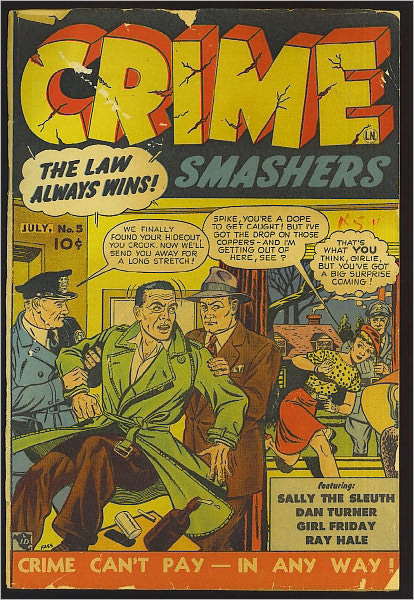 Crime Smashers Number 5 Crime Comic Book