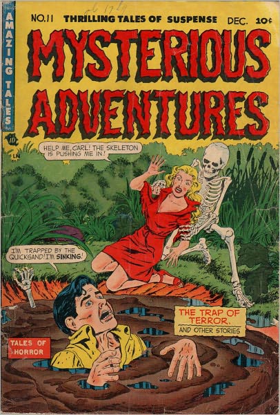 Mysterious Adventures Number 11 Horror Comic Book