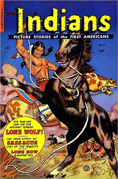Indians Number 17 Western Comic Book