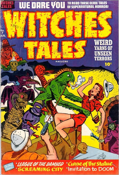 Witches Tales Number 7 Horror Comic Book