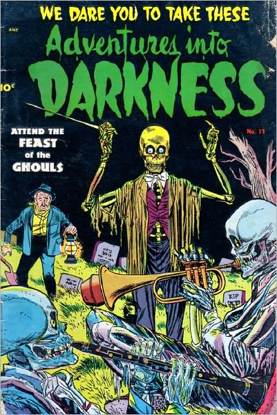 Adventures Into Darkness Number 13 Horror Comic Book