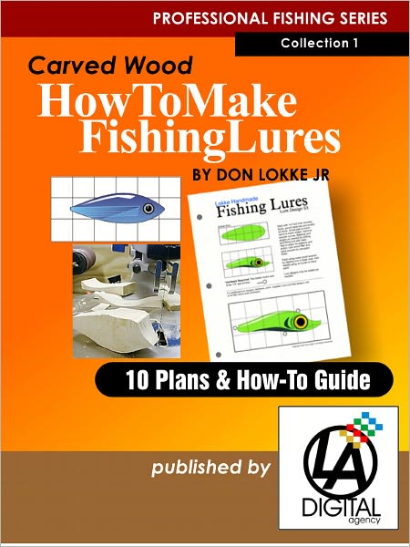 How To Make Fishing Lures - Carved Wood