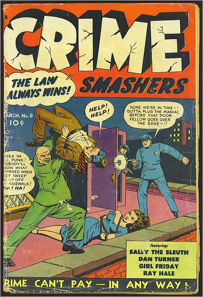 Crime Smashers Number 9 Crime Comic Book