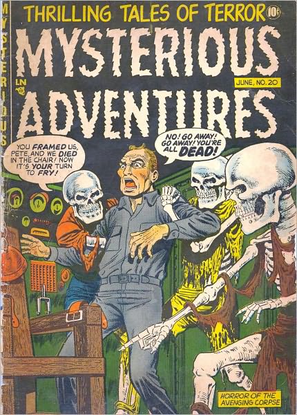 Mysterious Adventures Number 20 Horror Comic Book