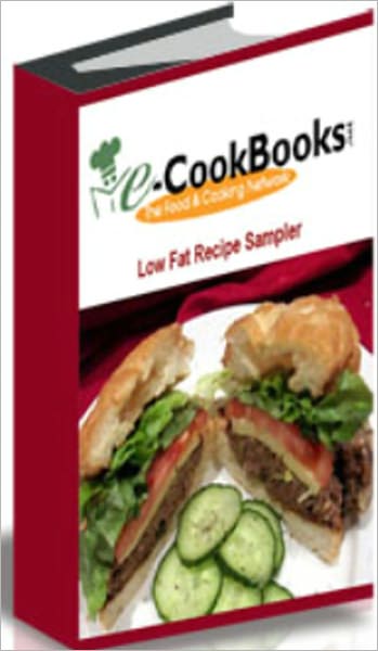 Low Fat Recipe Sampler - Apple Pie, Baked Chicken Breast with Fresh Basil, Baked Macaroni, Cheese & Spinach, Baked Potato with Spicy Chicken Topping, Beef Tenderloin with Cabernet Cherry Sauce, Black Bean Lasagna, Buffalo Chicken Strips, and many more!