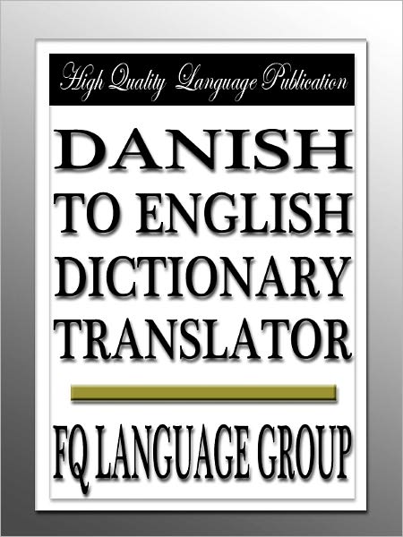 Danish to English Dictionary Translator