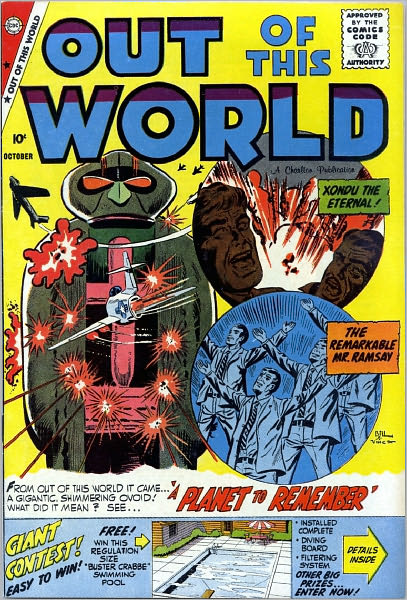 Out Of This World Number 15 Fantasy Comic Book