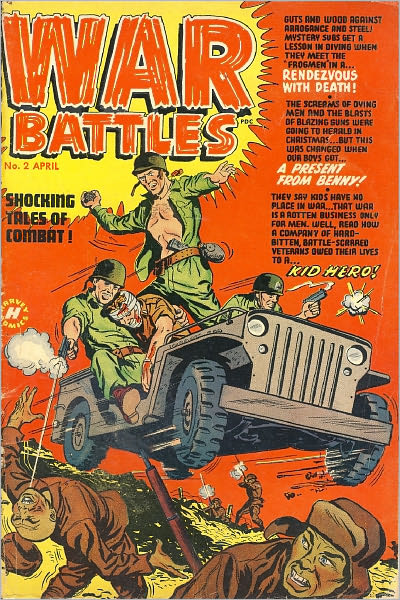 War Battles Number 2 War Comic Book