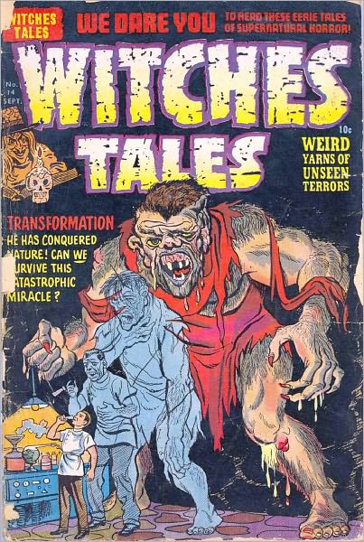 Witches Tales Number 14 Horror Comic Book