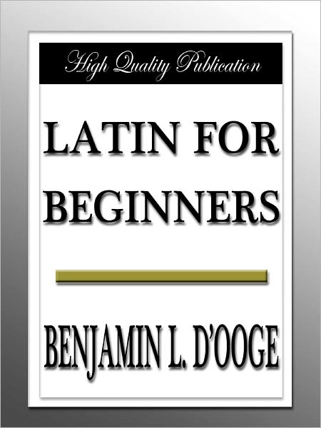 Latin for Beginners