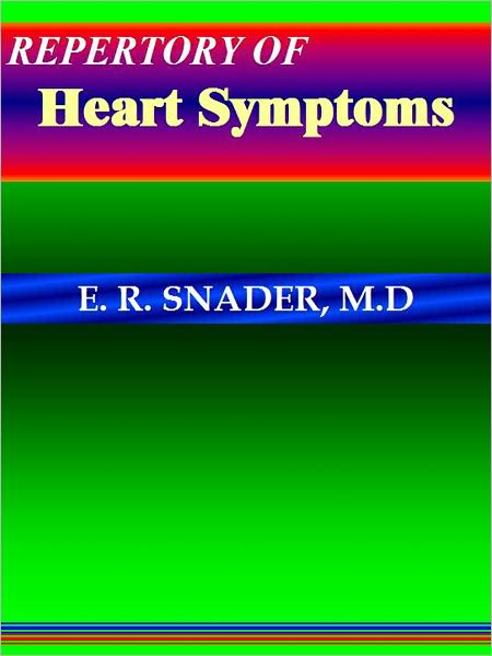 REPERTORY OF THE HEART SYMPTOMS