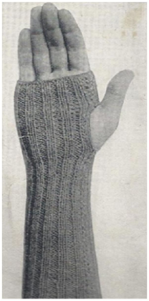PATTERN #0009 WW1 WRISTLET VINTAGE KNITTING