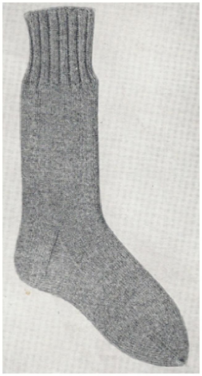 PATTERN #0010 WW1 SOCK VINTAGE KNITTING