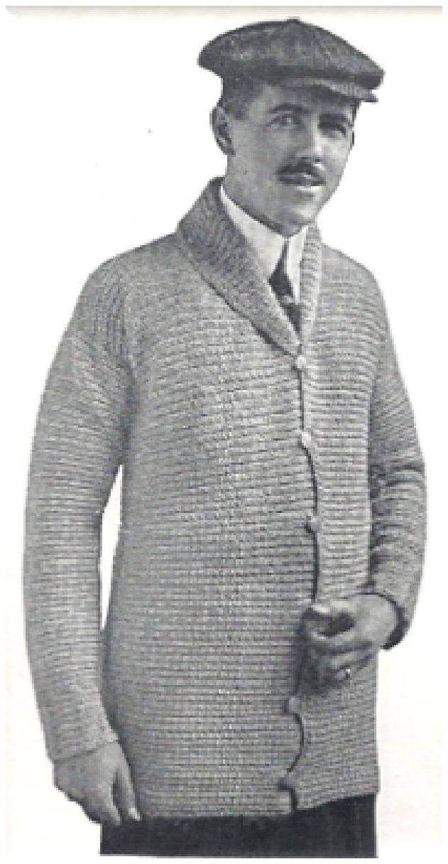 PATTERN #0017 NORTHWOODS SWEATER VINTAGE KNITTING