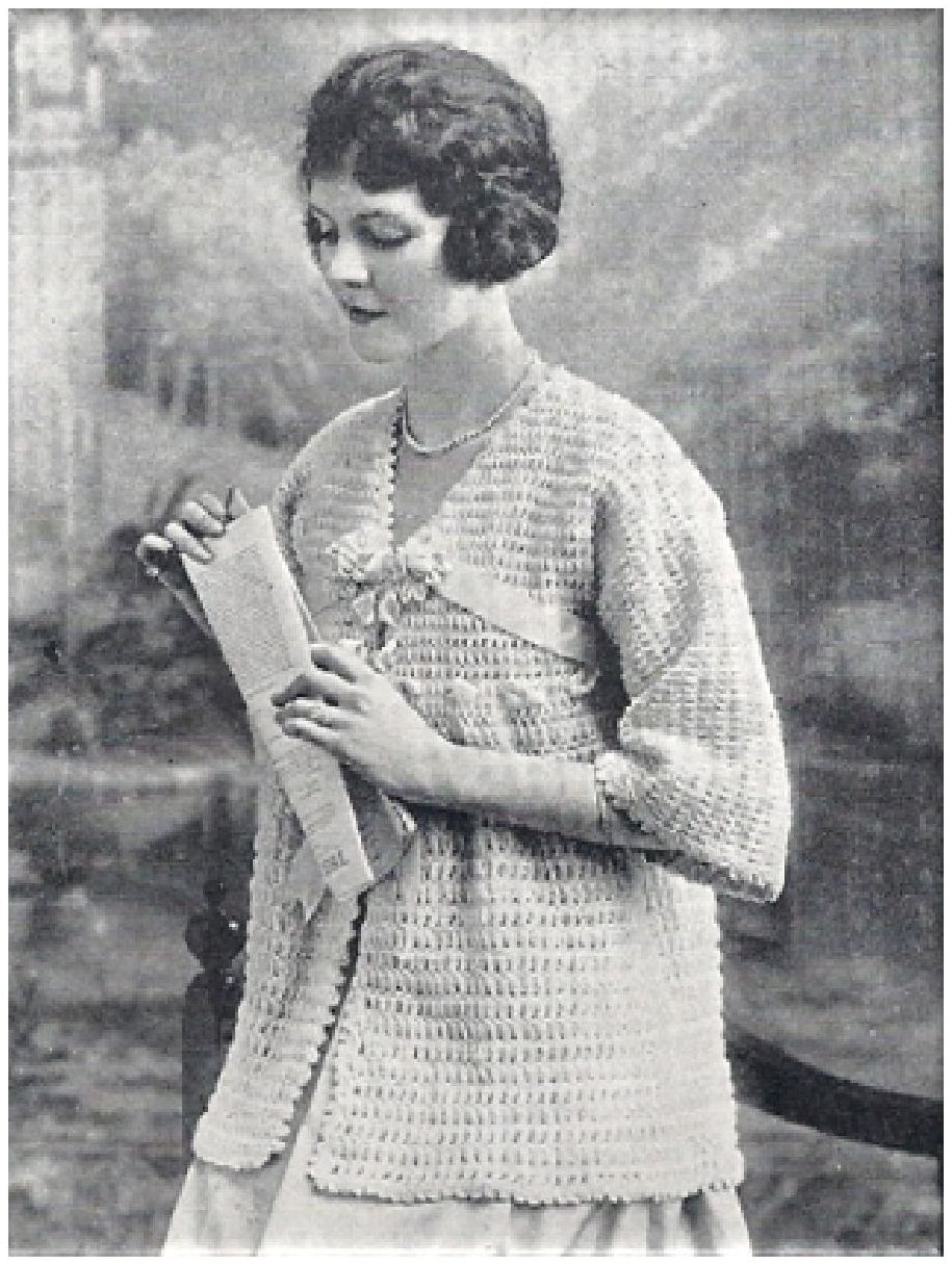 PATTERN #0018 EMILY KIMONO VINTAGE CROCHET