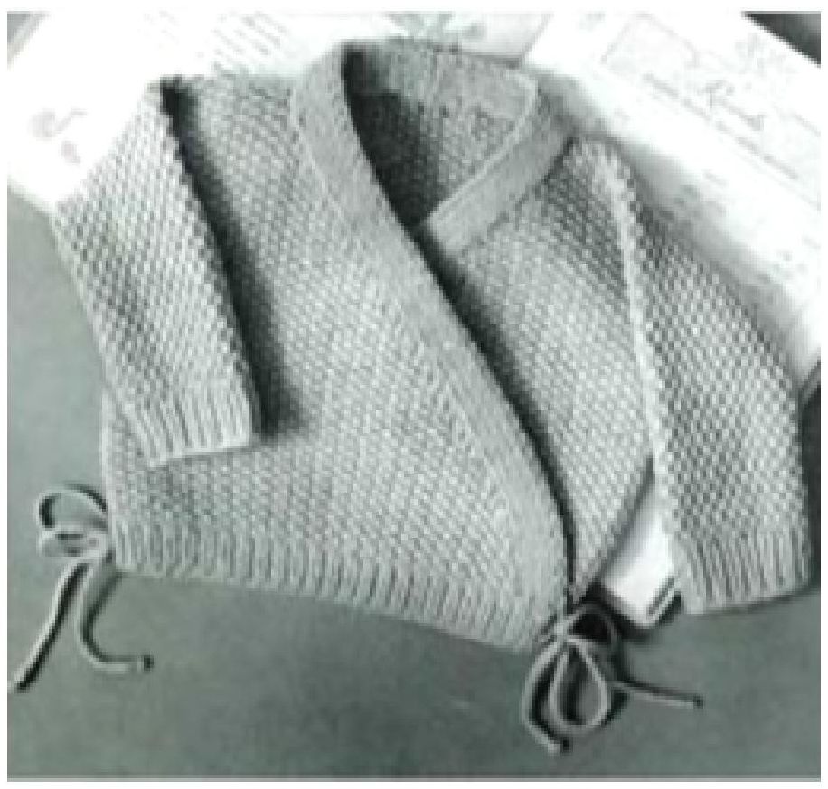 PATTERN #0024 SARAH-ANN SWEATER VINTAGE KNITTING